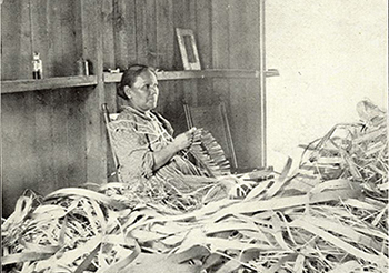 Abenaki Basket Maker