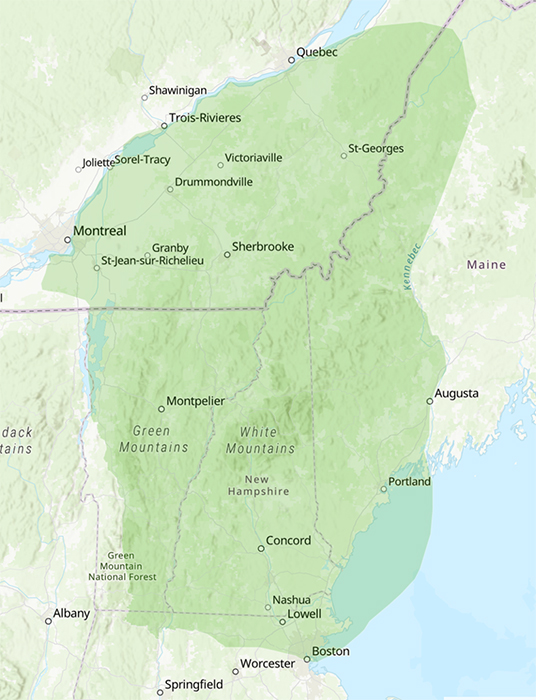 Ndakinna (Our Homeland)Map